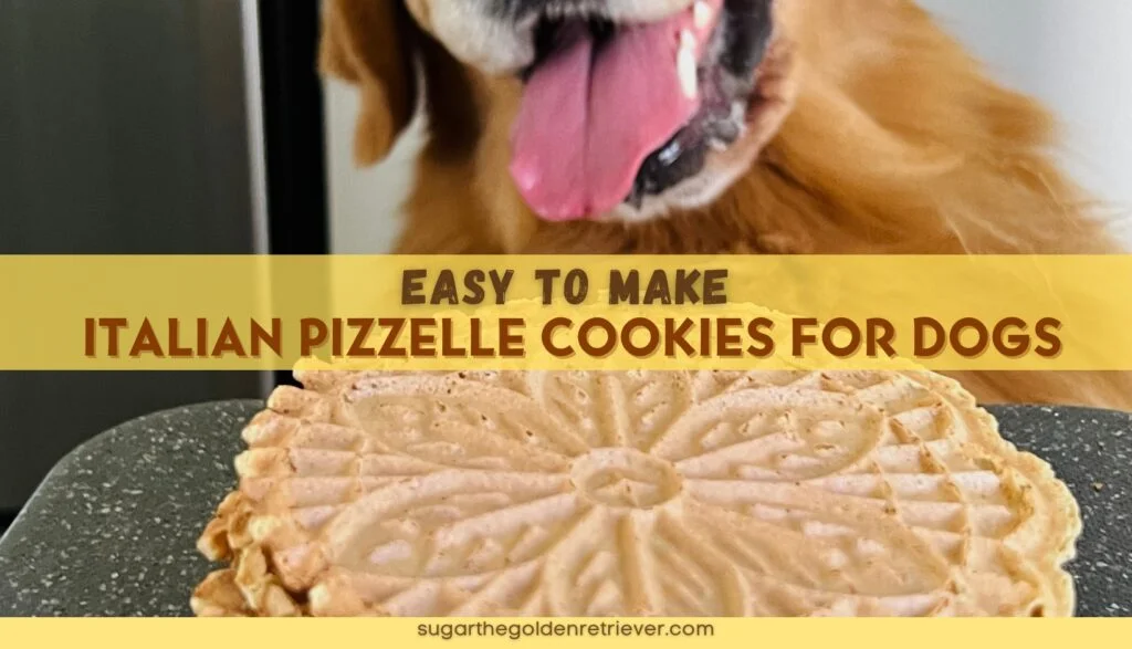 Easy To Make Italian Pizzelle Cookies For Dogs